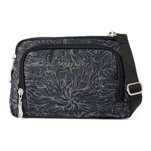 Baggallini Trifecta RFID Crossbody Wallet - Convertible Fanny Pack, Secure & Sty
